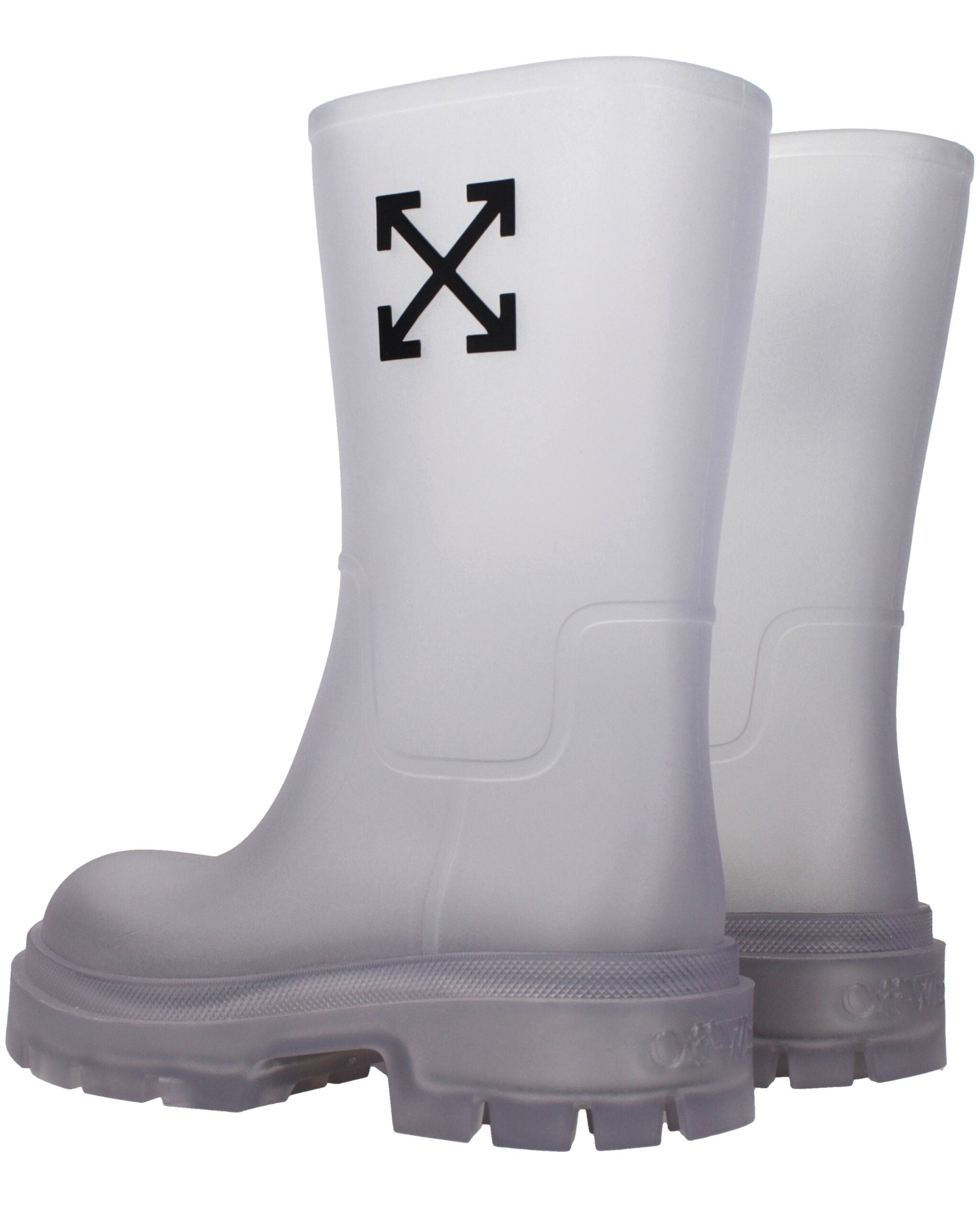 Transparent Pvc Ankle Boots