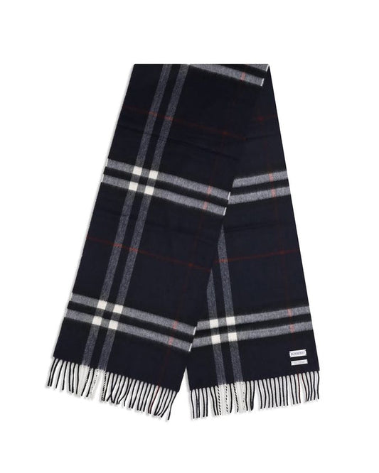 Blue Cashmere Scarf