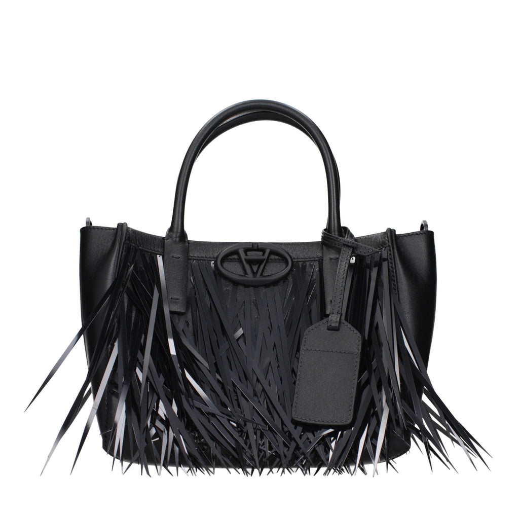 Black Leather Handbag