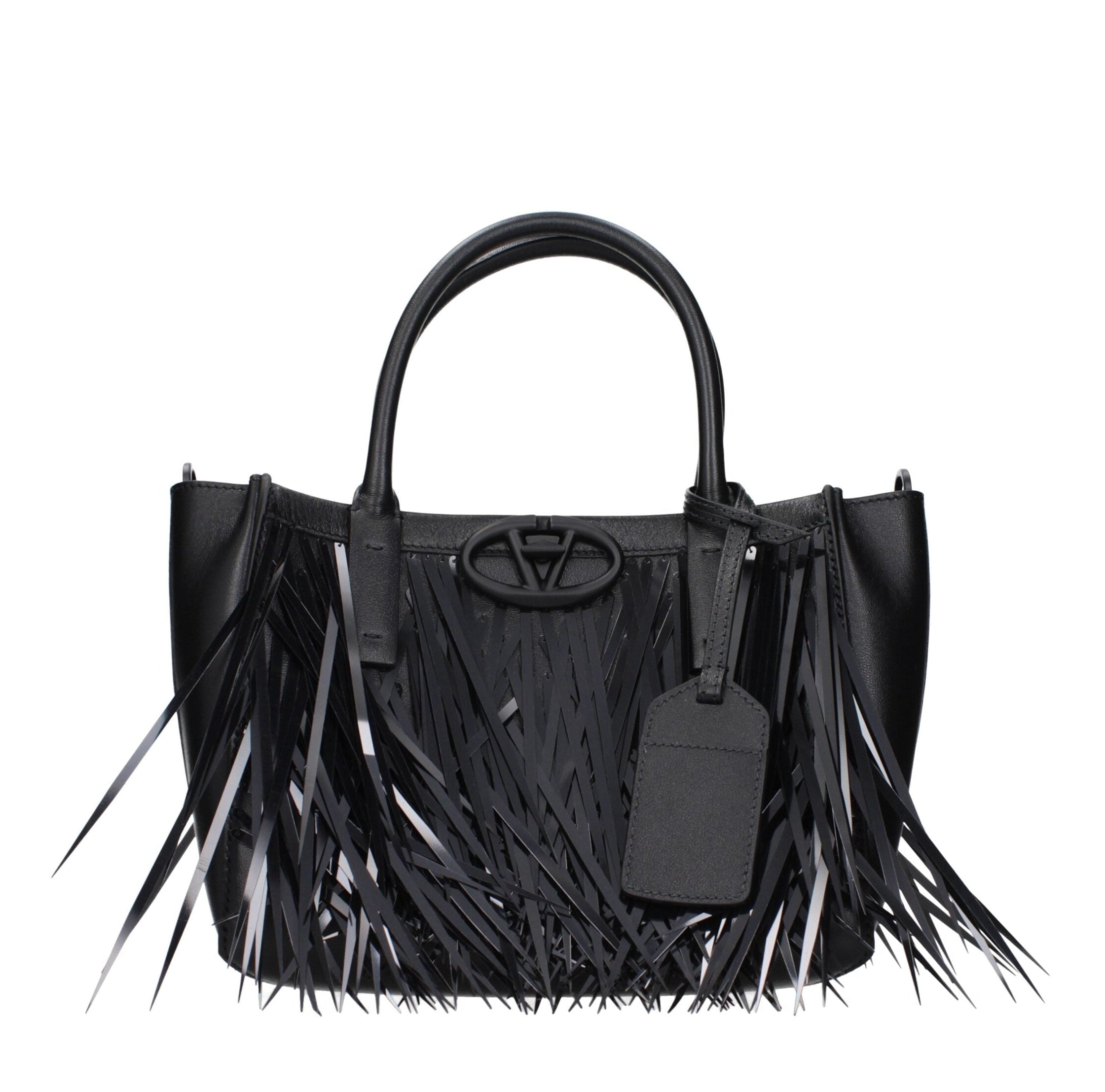 Black Leather Handbag