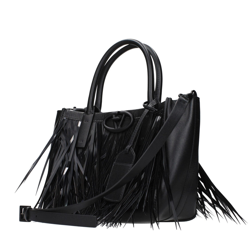 Black Leather Handbag
