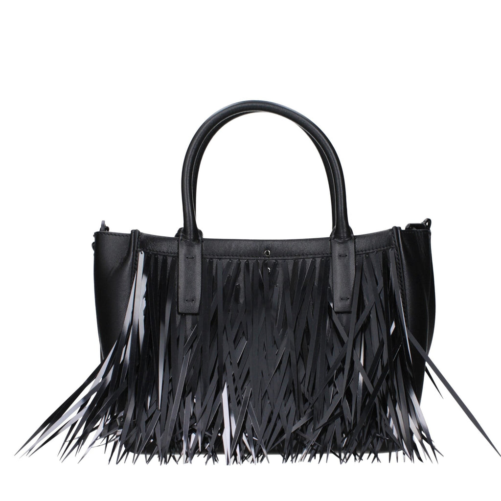 Black Leather Handbag