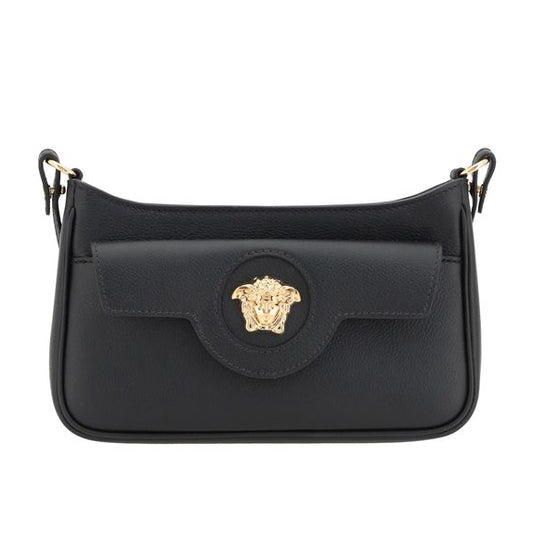 Black Calf Leather Bos Taurus Shoulder Bag