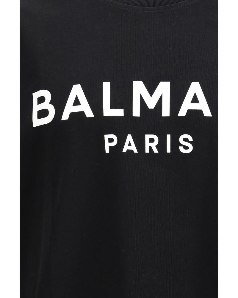 Black Cotton T-Shirt