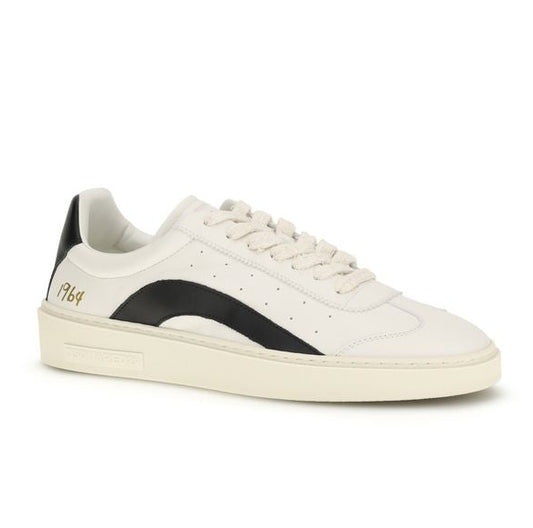 Multicolor Calf Leather Bos Taurus Low Top Sneakers
