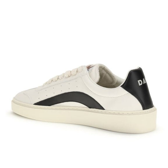 Multicolor Calf Leather Bos Taurus Low Top Sneakers