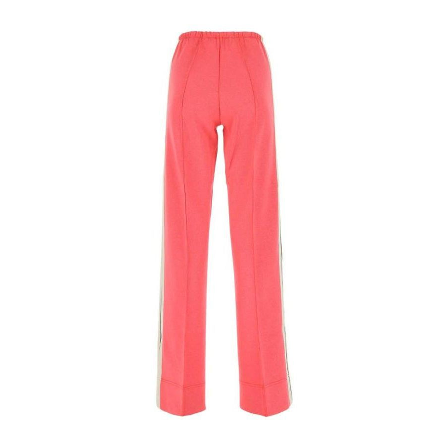 Multicolor Cotton Casual Pants
