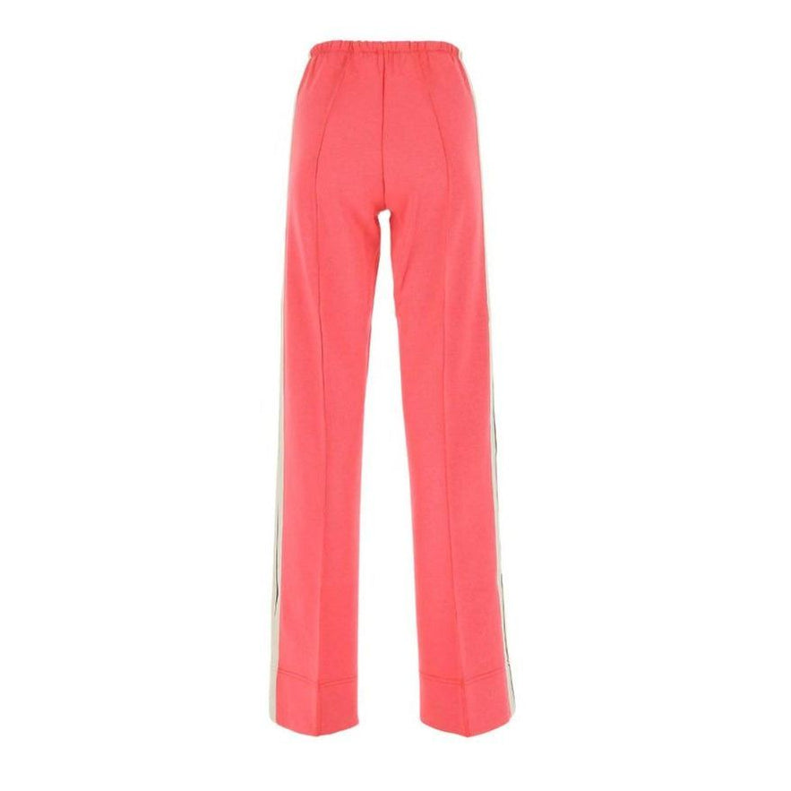 Multicolor Cotton Casual Pants