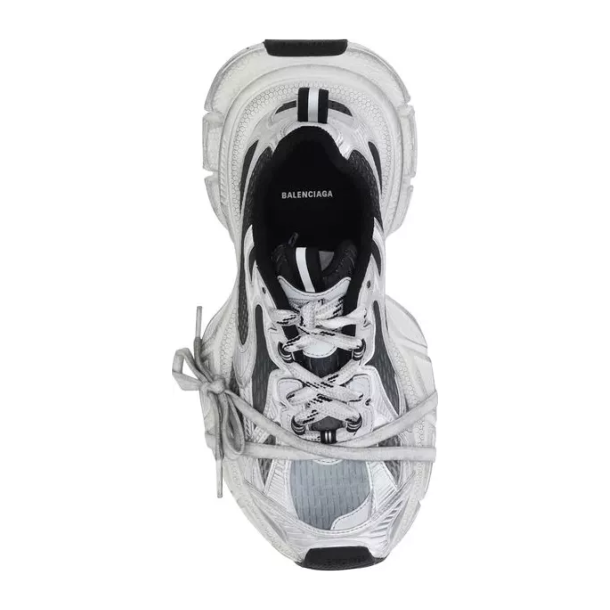 Balenciaga - Track Low Sneakers – White / Black - woman