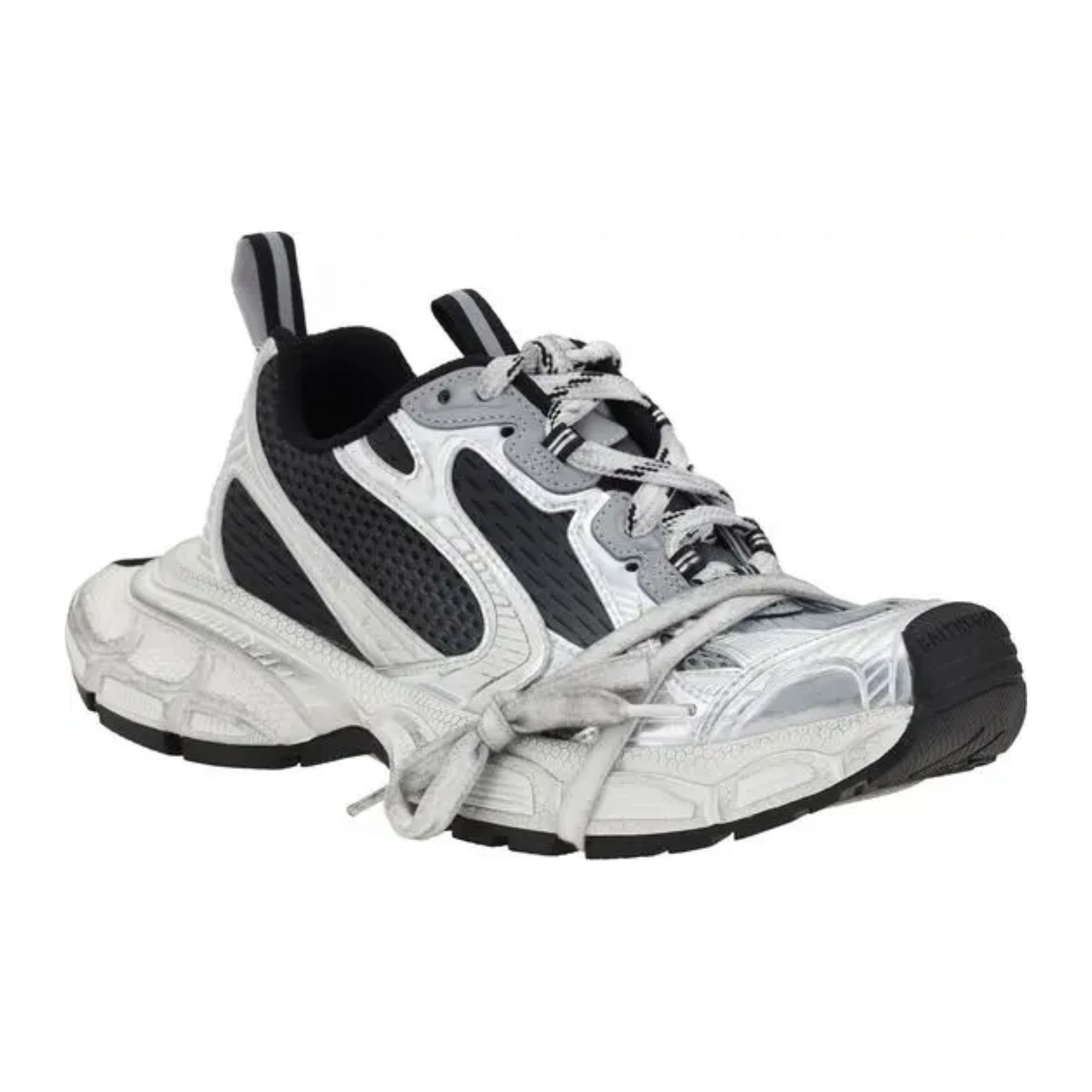 Balenciaga - Track Low Sneakers – White / Black - woman