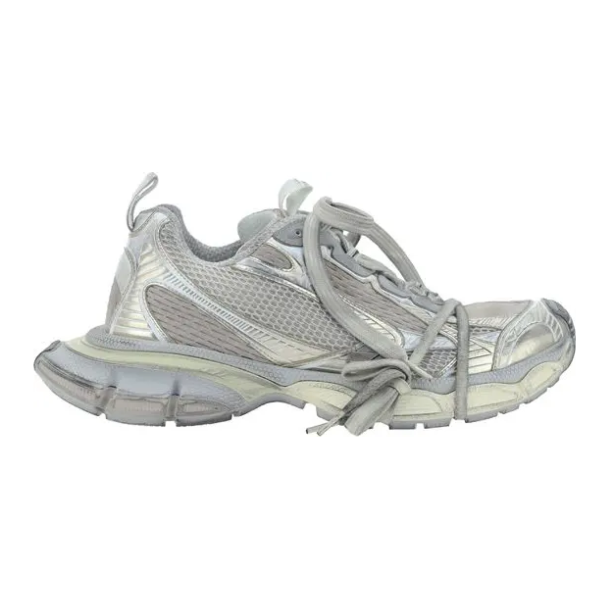 Balenciaga - Track Low Sneakers – White / Grey - woman