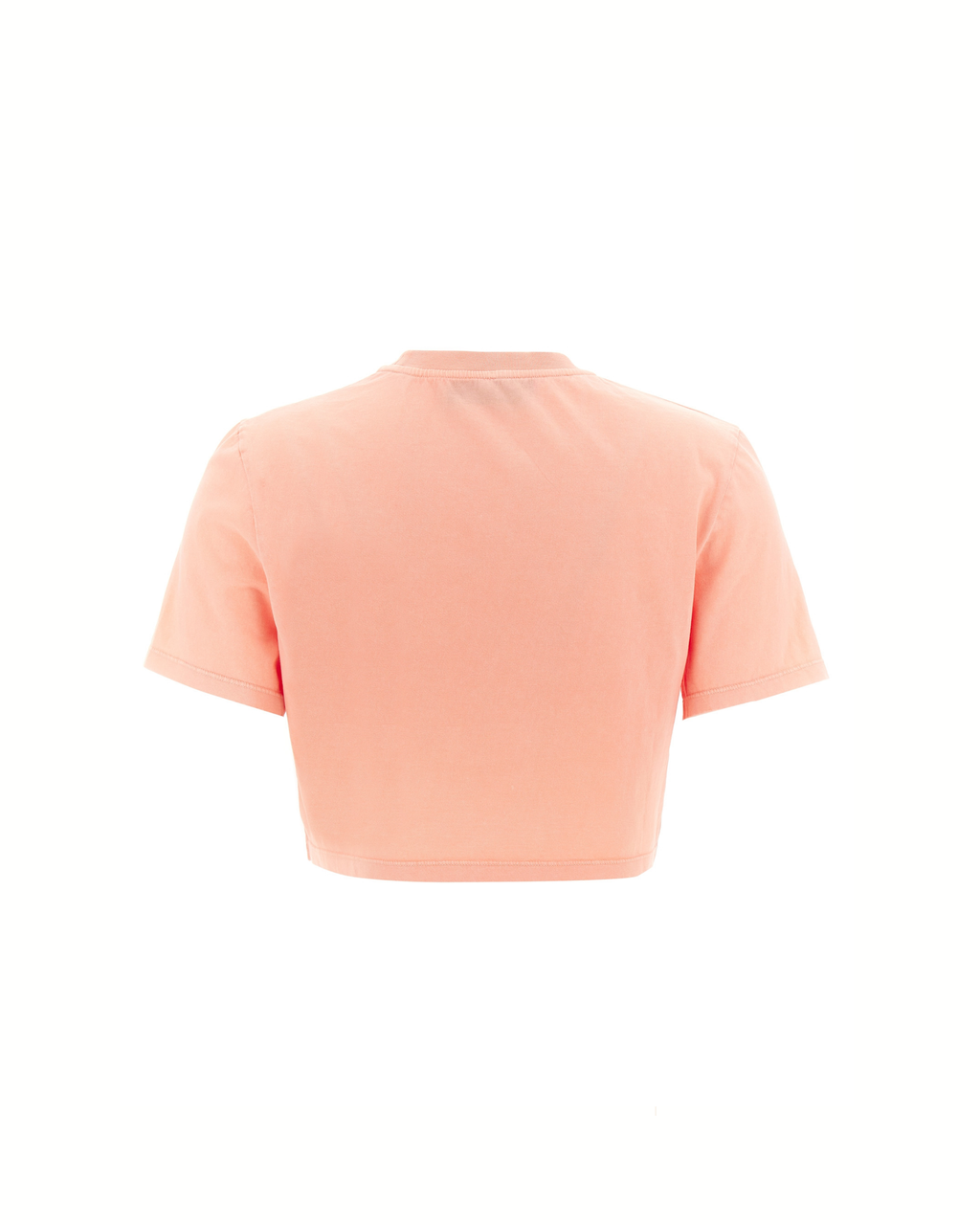 Fendi Roma Embroidered Crop T-Shirt