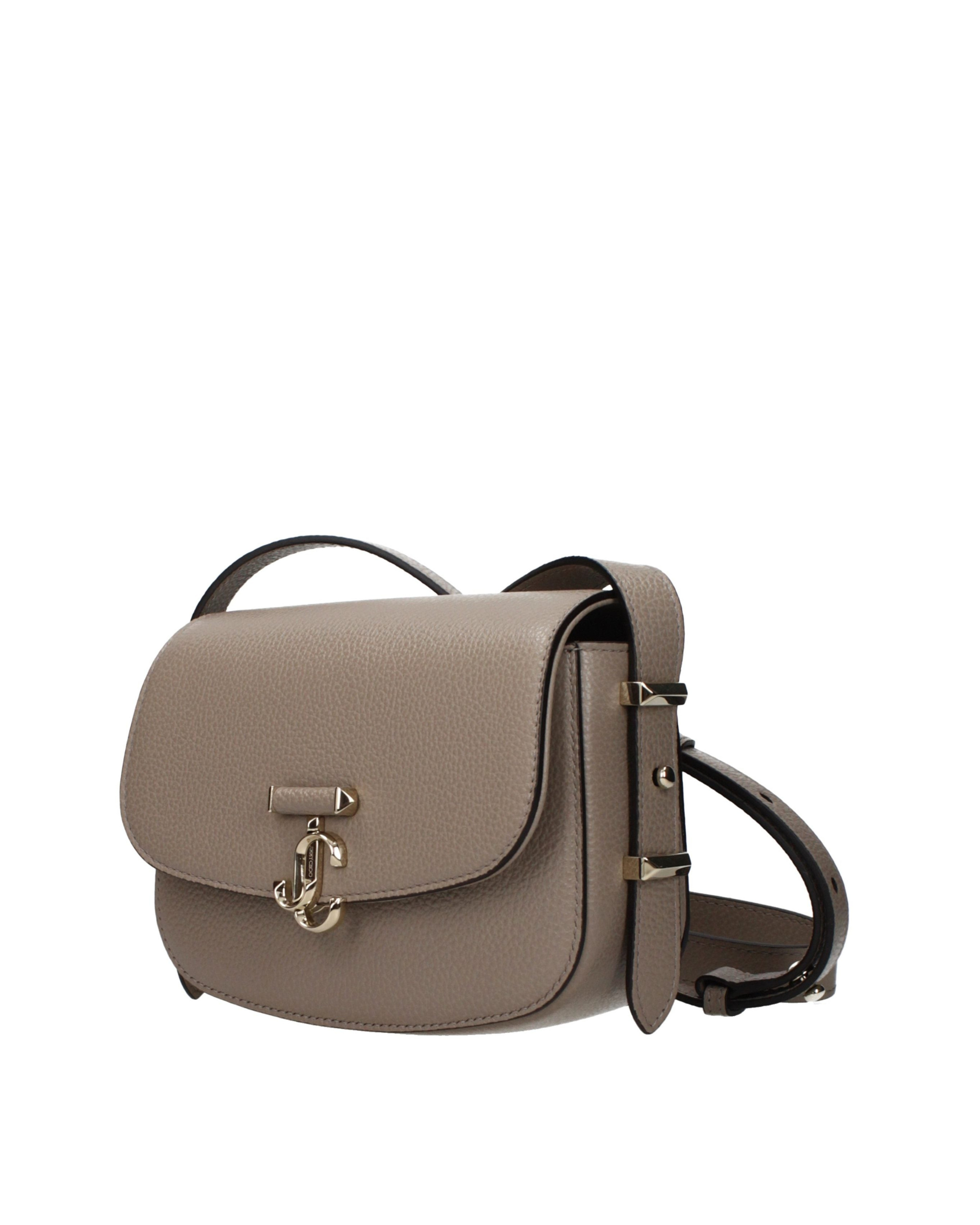 Jimmy Choo – JC Crossbody Bag Leather Taupe