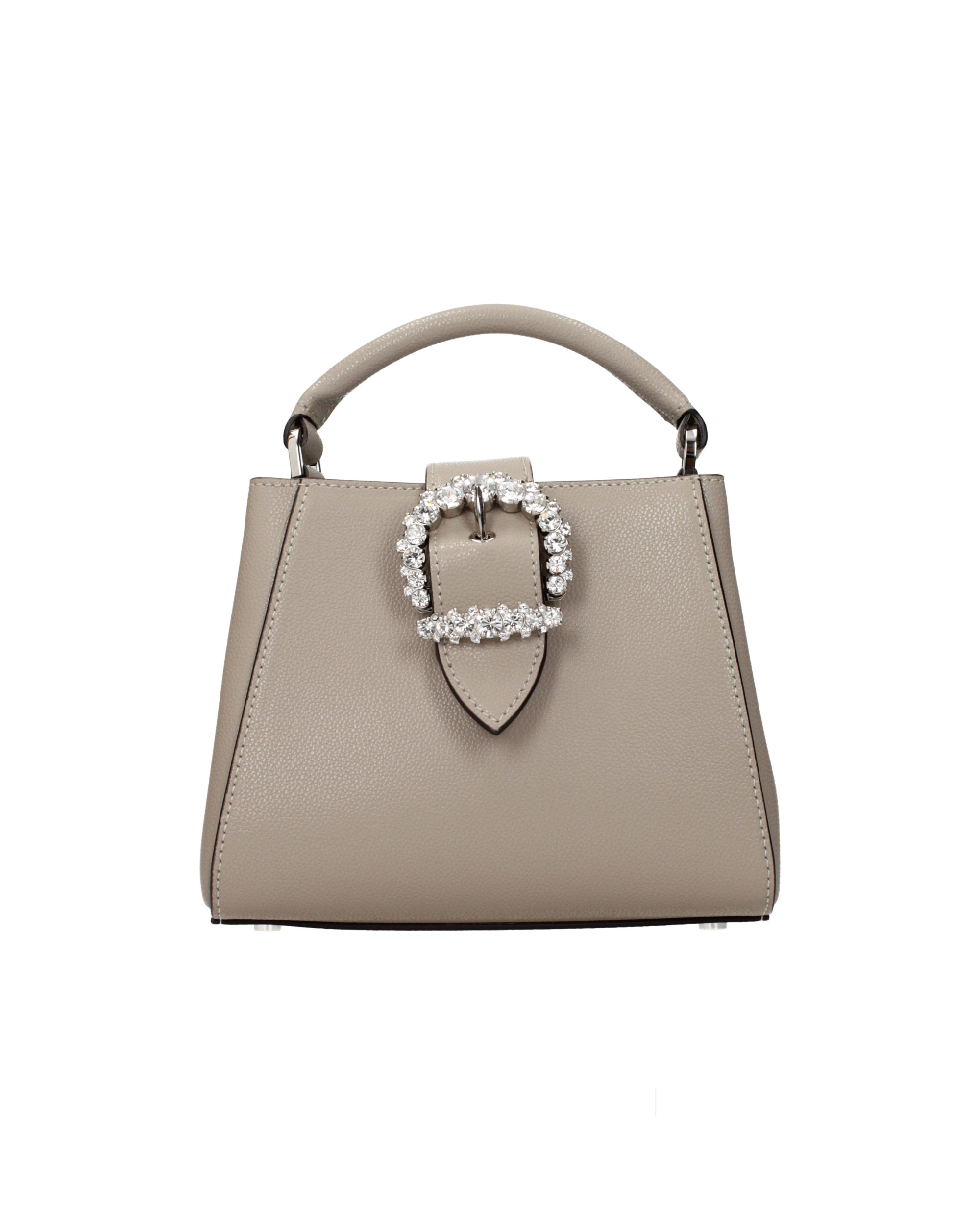 Jimmy Choo – Cheri S Top Handle Bag Donna Taupe Grey
