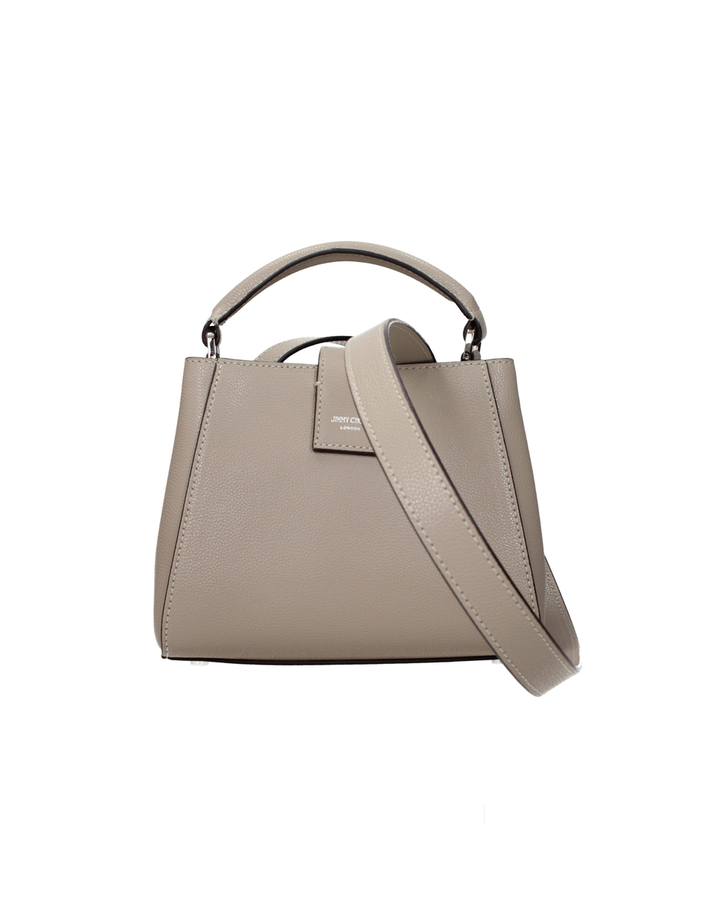 Jimmy Choo – Cheri S Top Handle Bag Donna Taupe Grey
