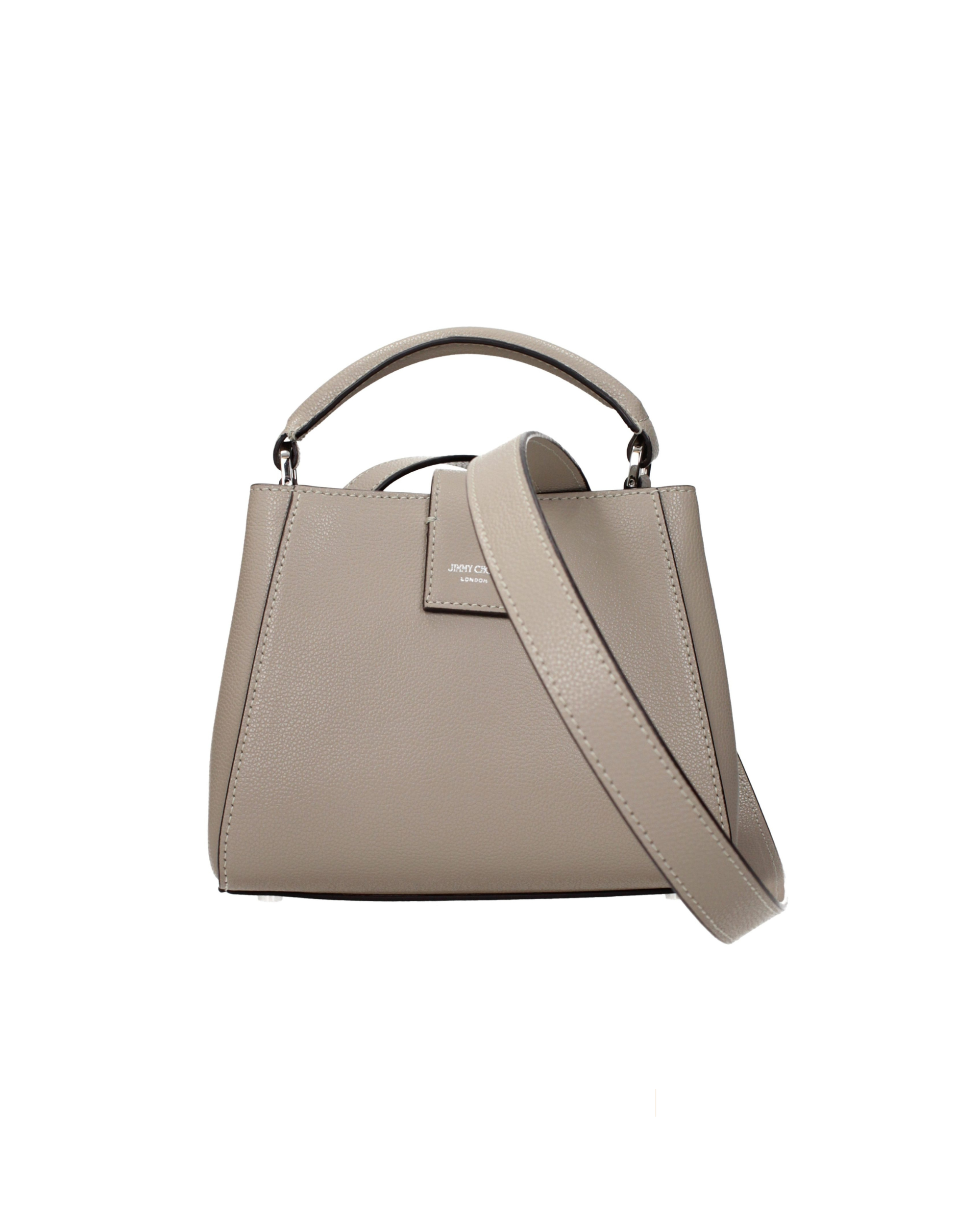 Jimmy Choo – Cheri S Top Handle Bag Donna Taupe Grey