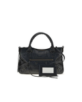 Stile-Ifs-Balenciaga-City-First-Leather-Shoulder-Bag-Black