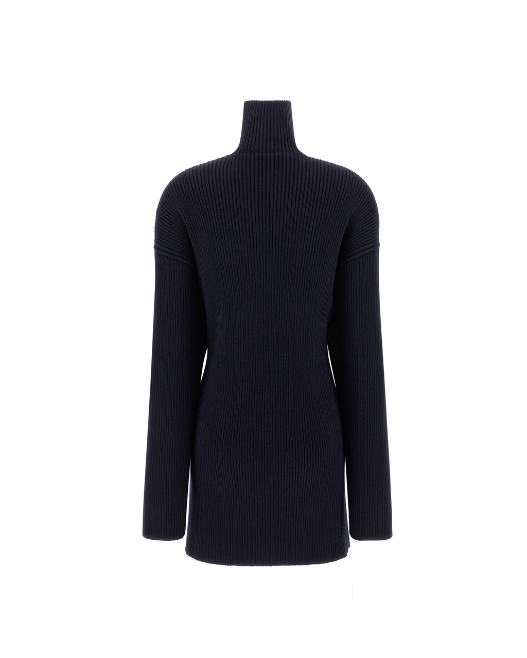 Balenciaga – Pinched Ribbed Knit Mini Dress