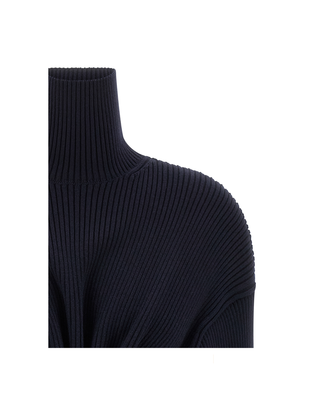 Balenciaga – Pinched Ribbed Knit Mini Dress