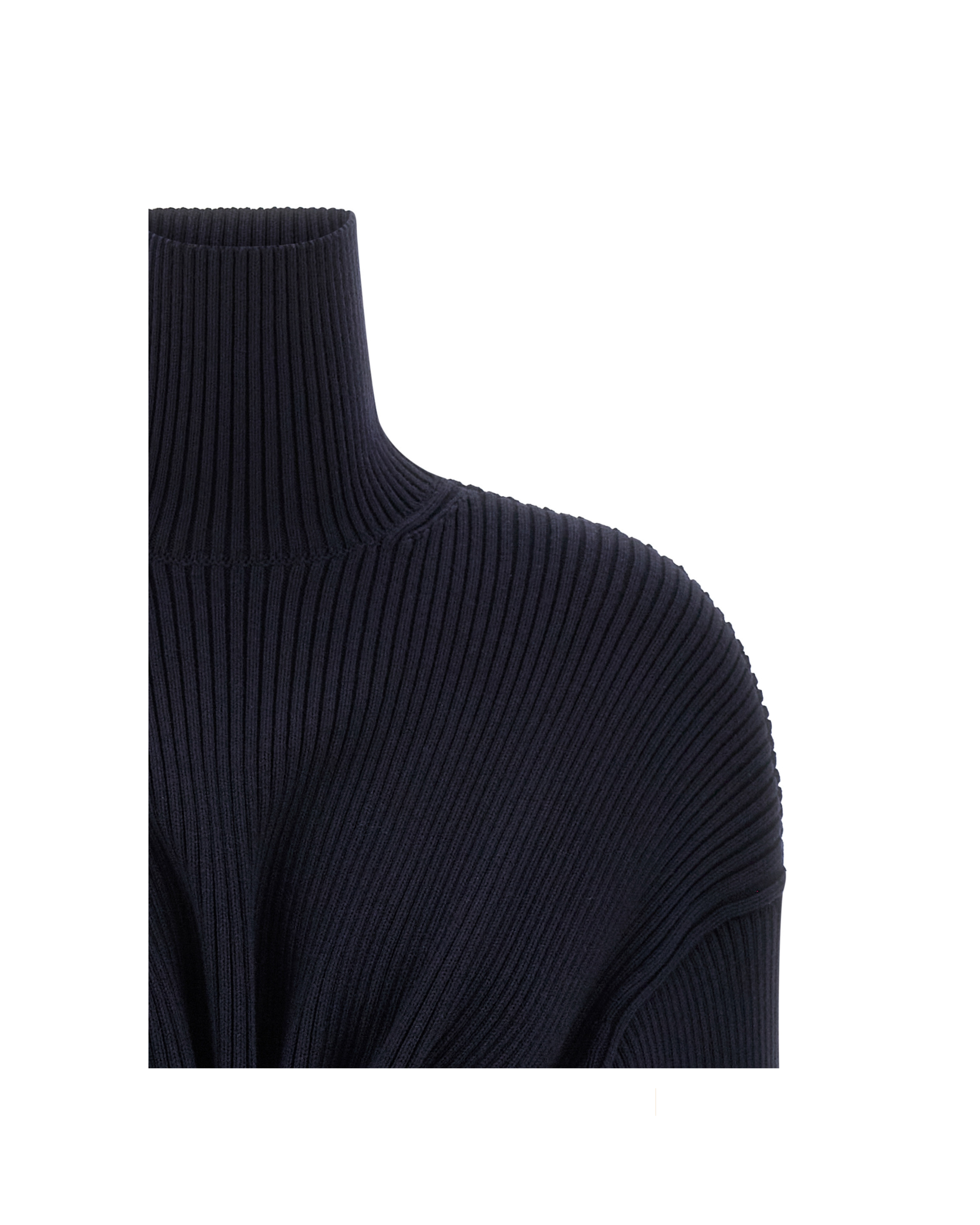 Balenciaga – Pinched Ribbed Knit Mini Dress