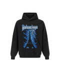 Balenciaga – Felpa con Cappuccio Paris Thunderstorm