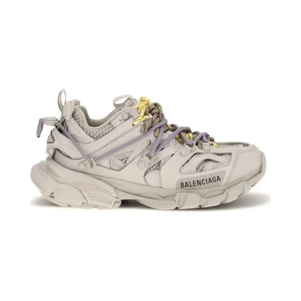Balenciaga - Track Sneaker - Beige - Purple-Yellow - Woman