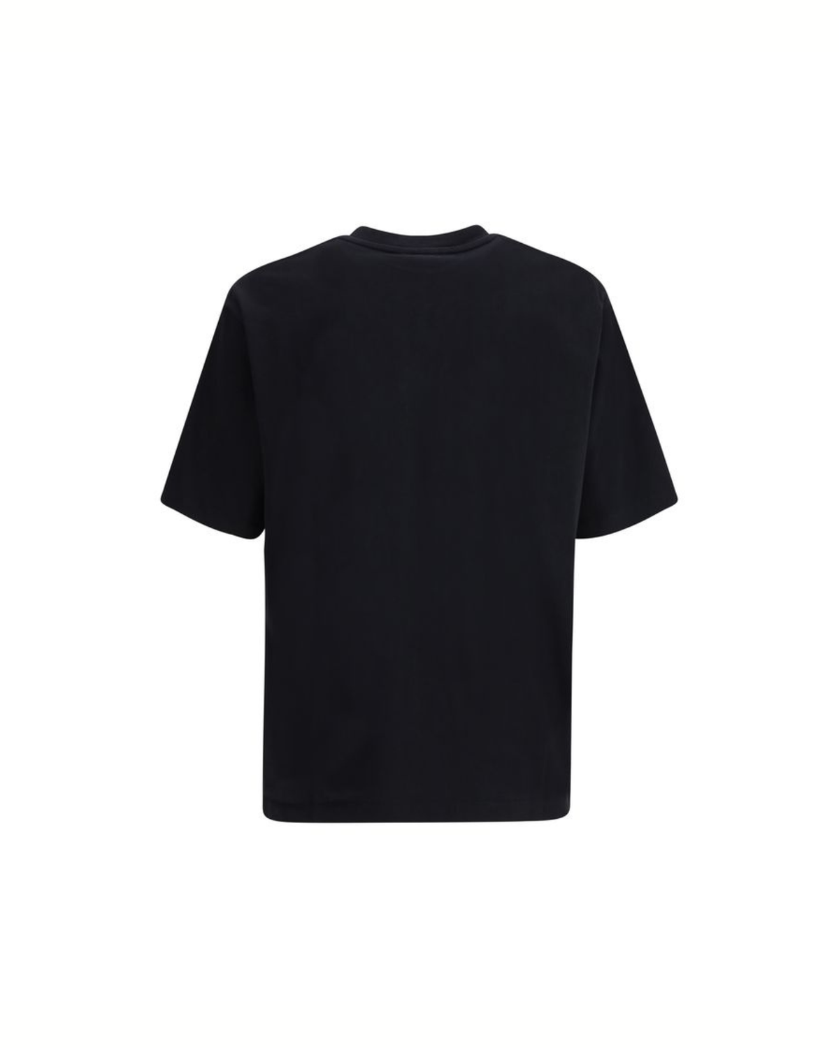 Dsquared2 Signature T-Shirt Oversize Nera con Logo Ricamato