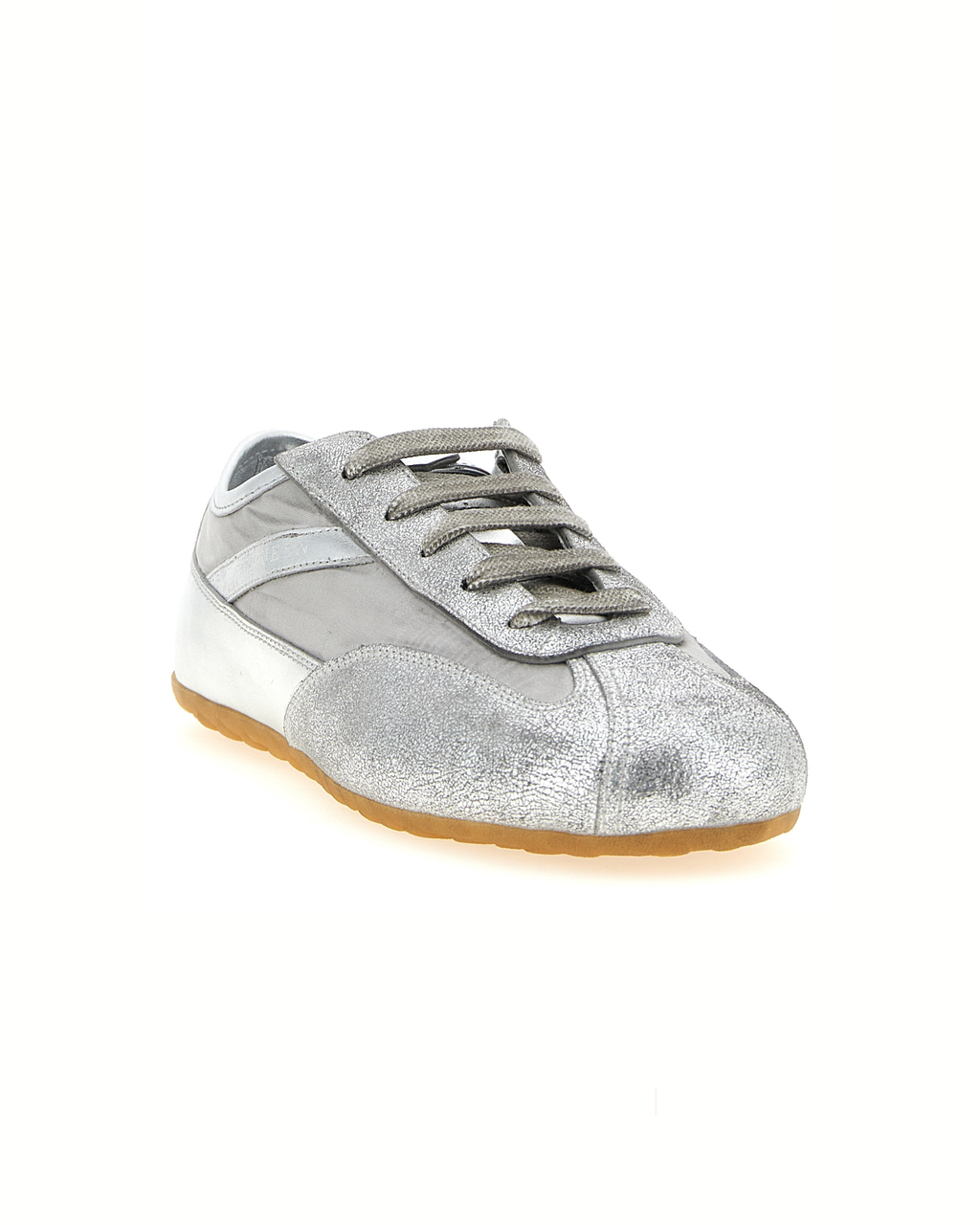 Alexander McQueen Boxe Basse Sneakers Silver
