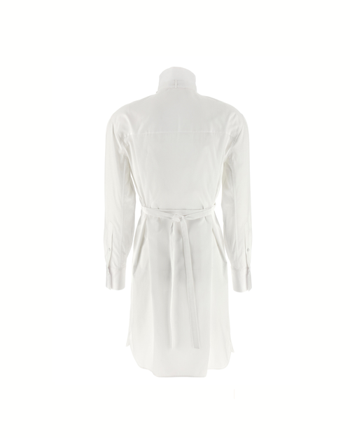 Alexander McQueen Chemisier Dress White