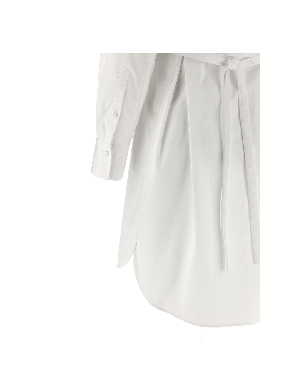 Alexander McQueen Chemisier Dress White