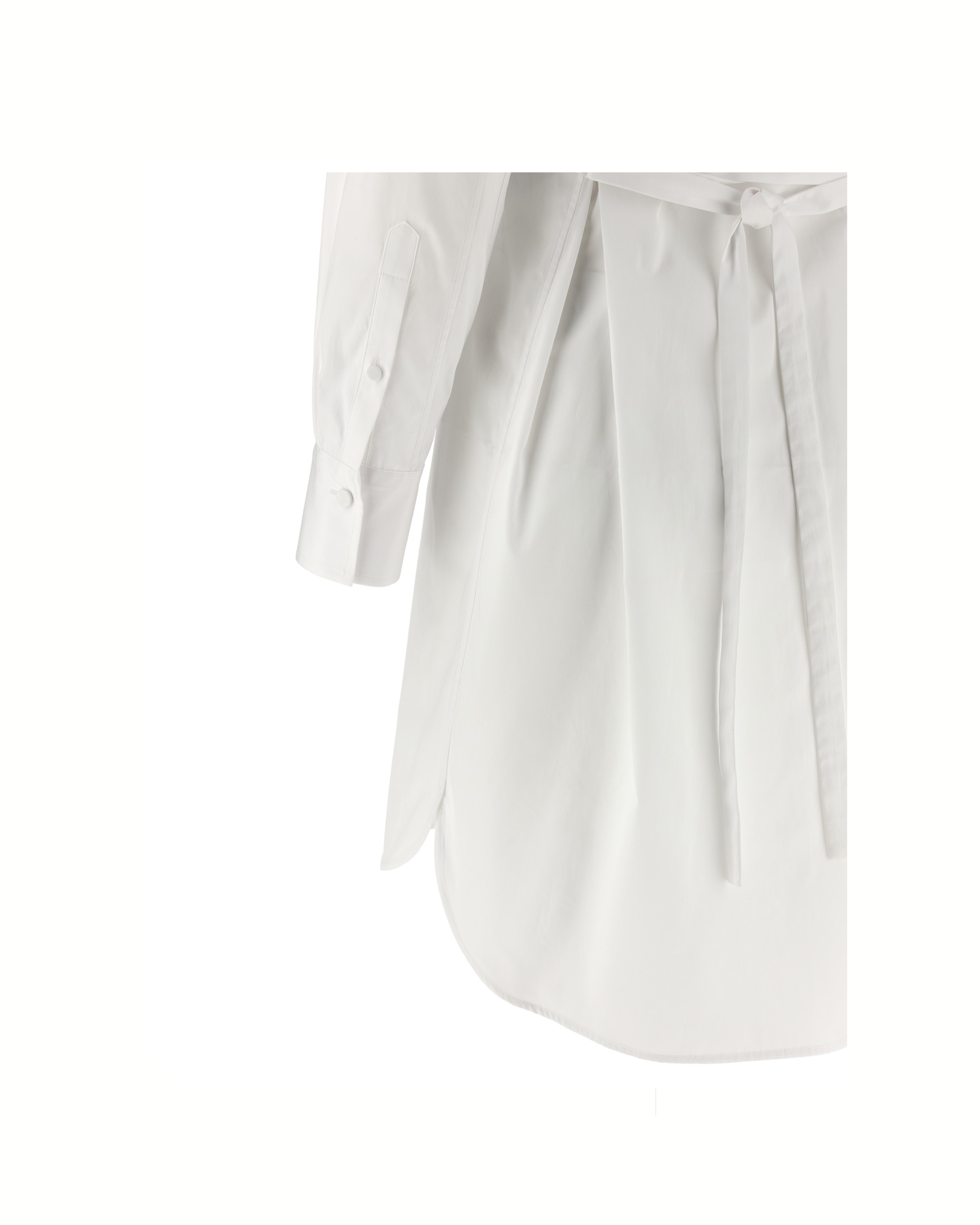Alexander McQueen Chemisier Dress White