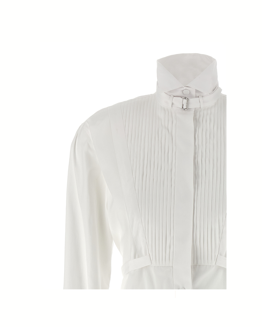 Alexander McQueen Chemisier Dress White