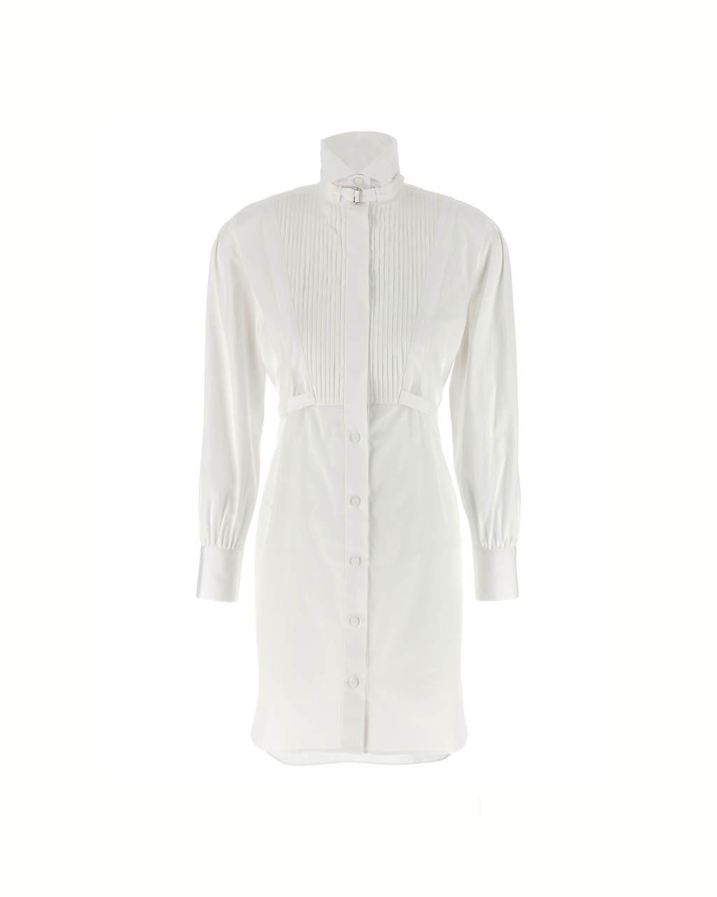 Alexander McQueen Chemisier Dress White