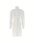 Alexander McQueen Chemisier Dress White