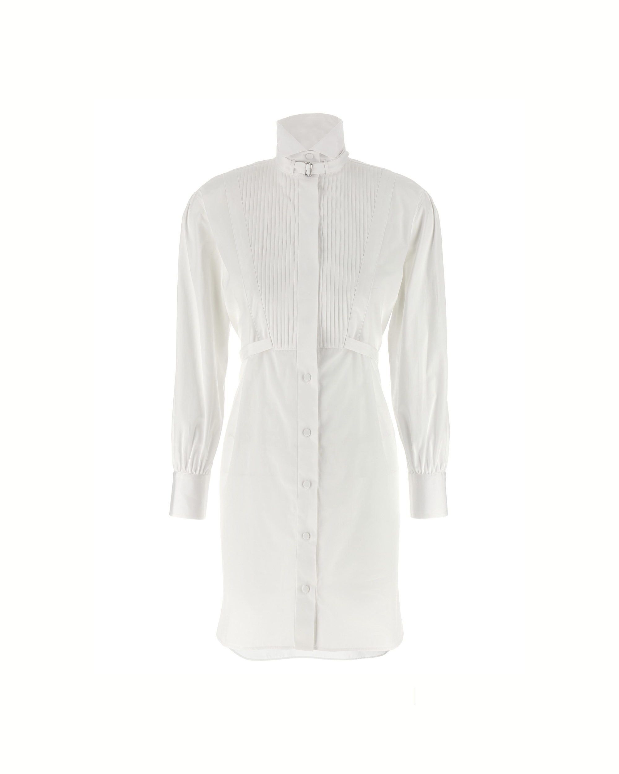 Alexander McQueen Chemisier Dress White