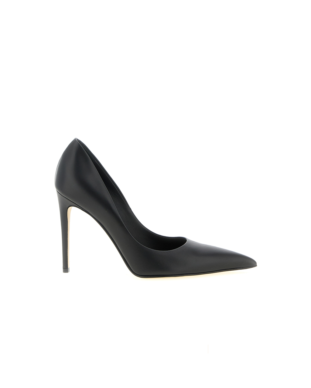 Alexander McQueen – Décolleté in Pelle nera