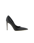 Alexander McQueen – Décolleté in Pelle nera