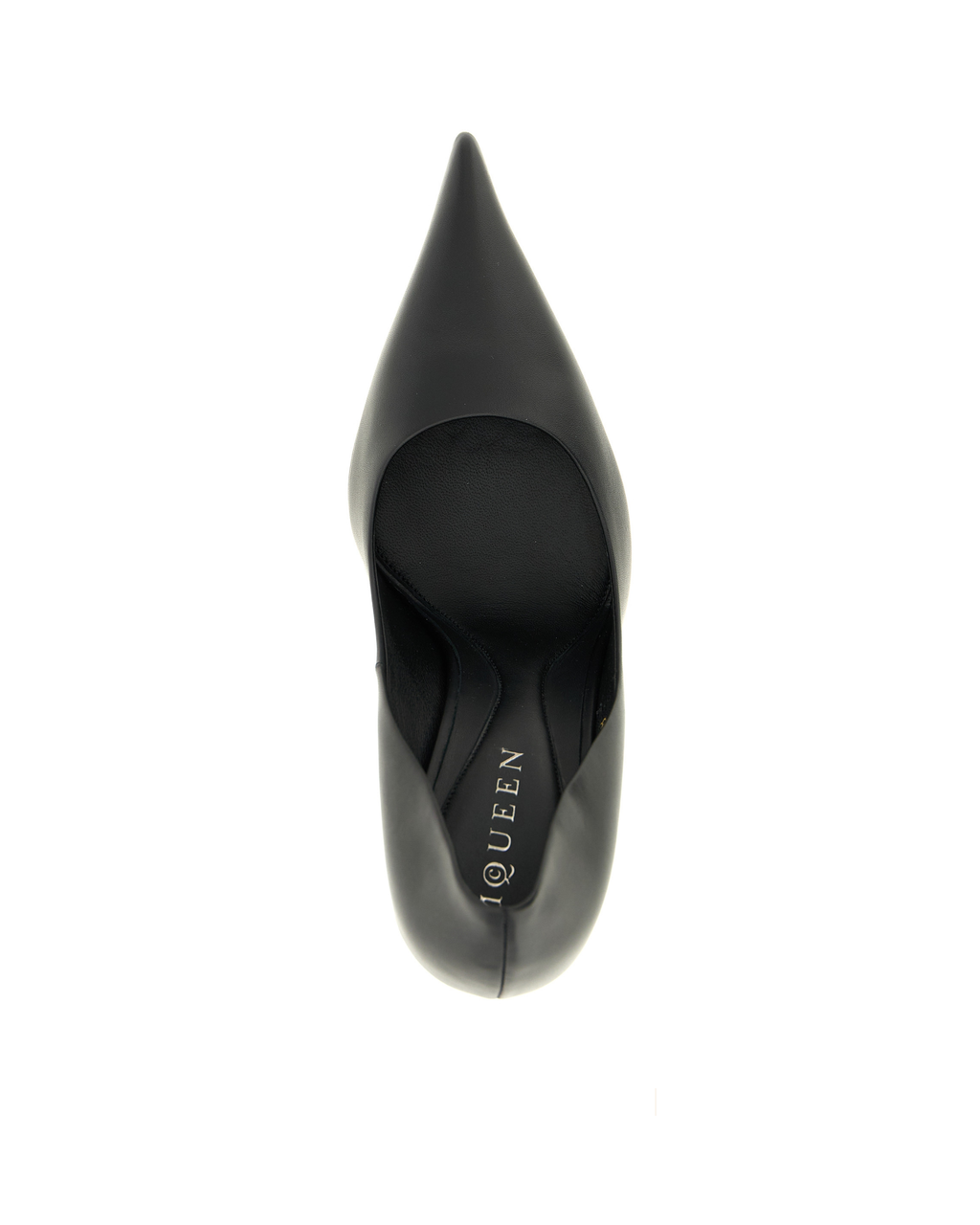 Alexander McQueen – Décolleté in Pelle nera