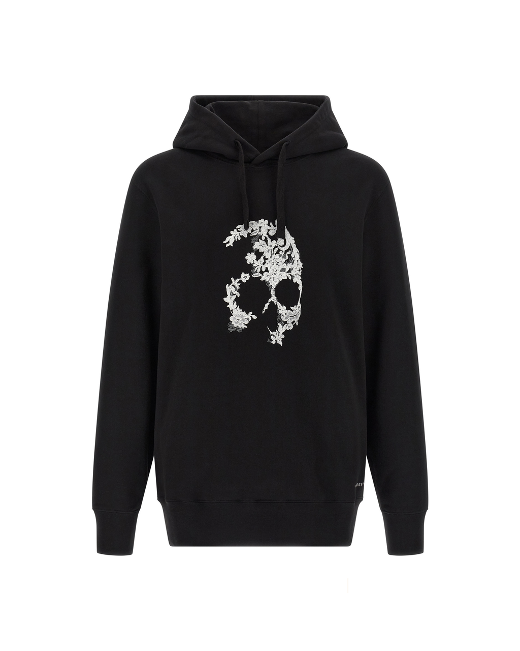 Alexander McQueen – Felpa con Cappuccio Skull Lace Uomo