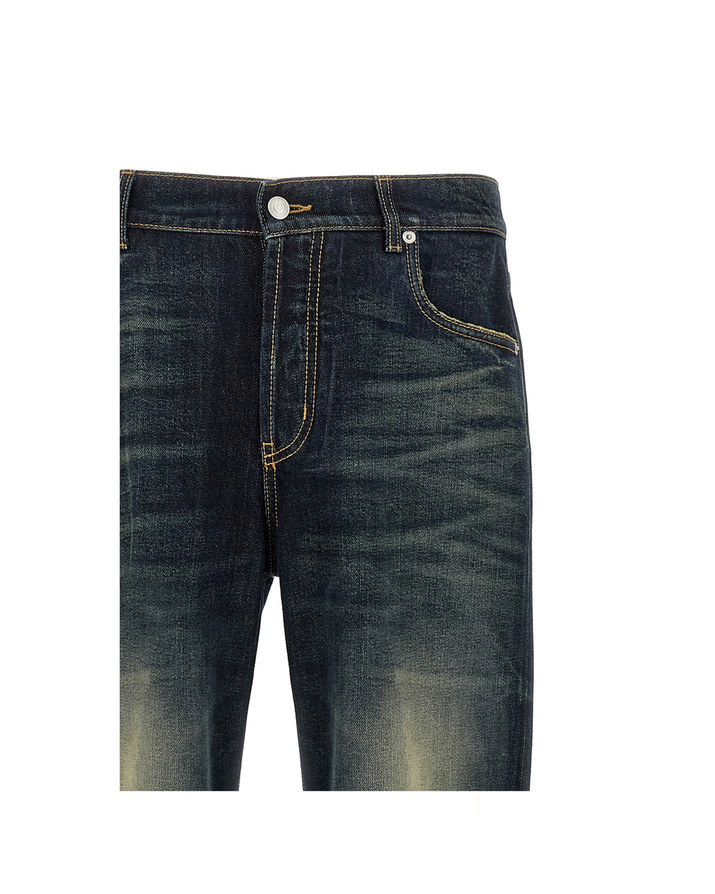 Alexander McQueen – Jeans Denim Stone Washed Uomo