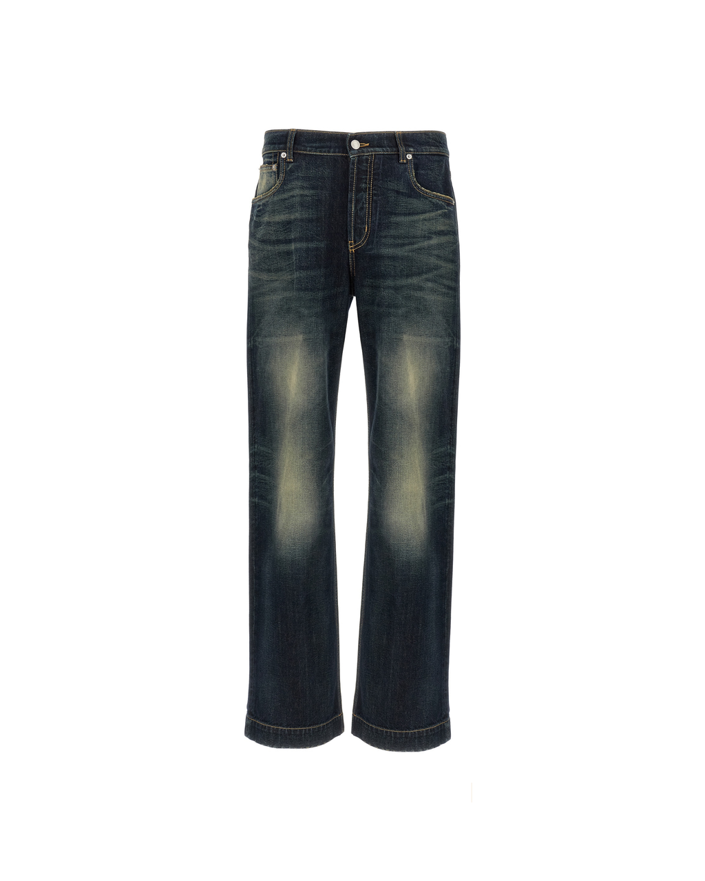 Alexander McQueen – Jeans Denim Stone Washed Uomo