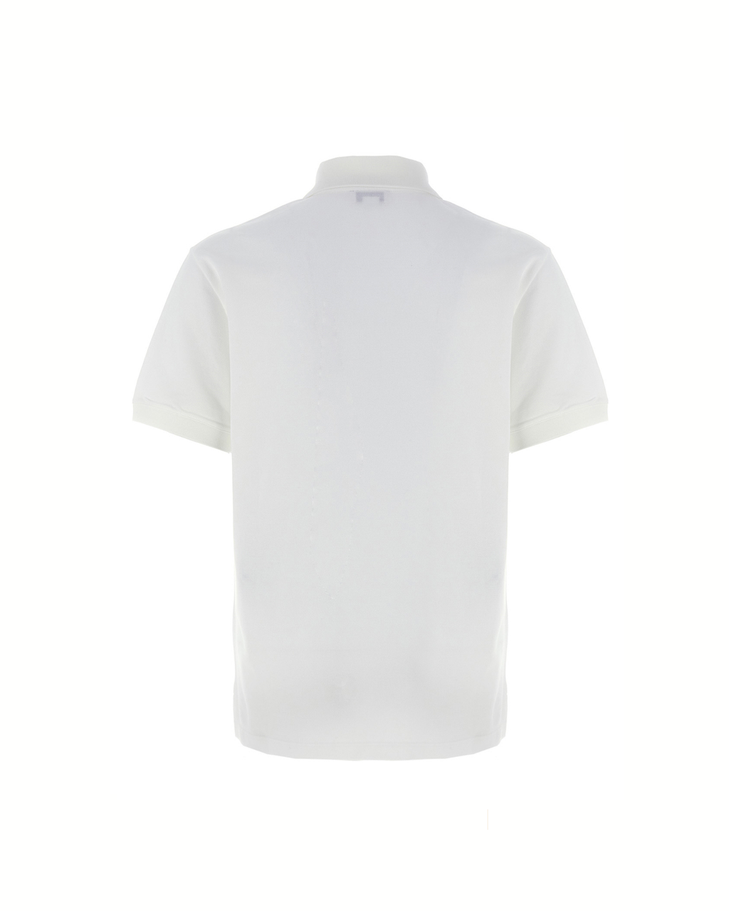 Alexander McQueen Logo Embroidered Polo Shirt White