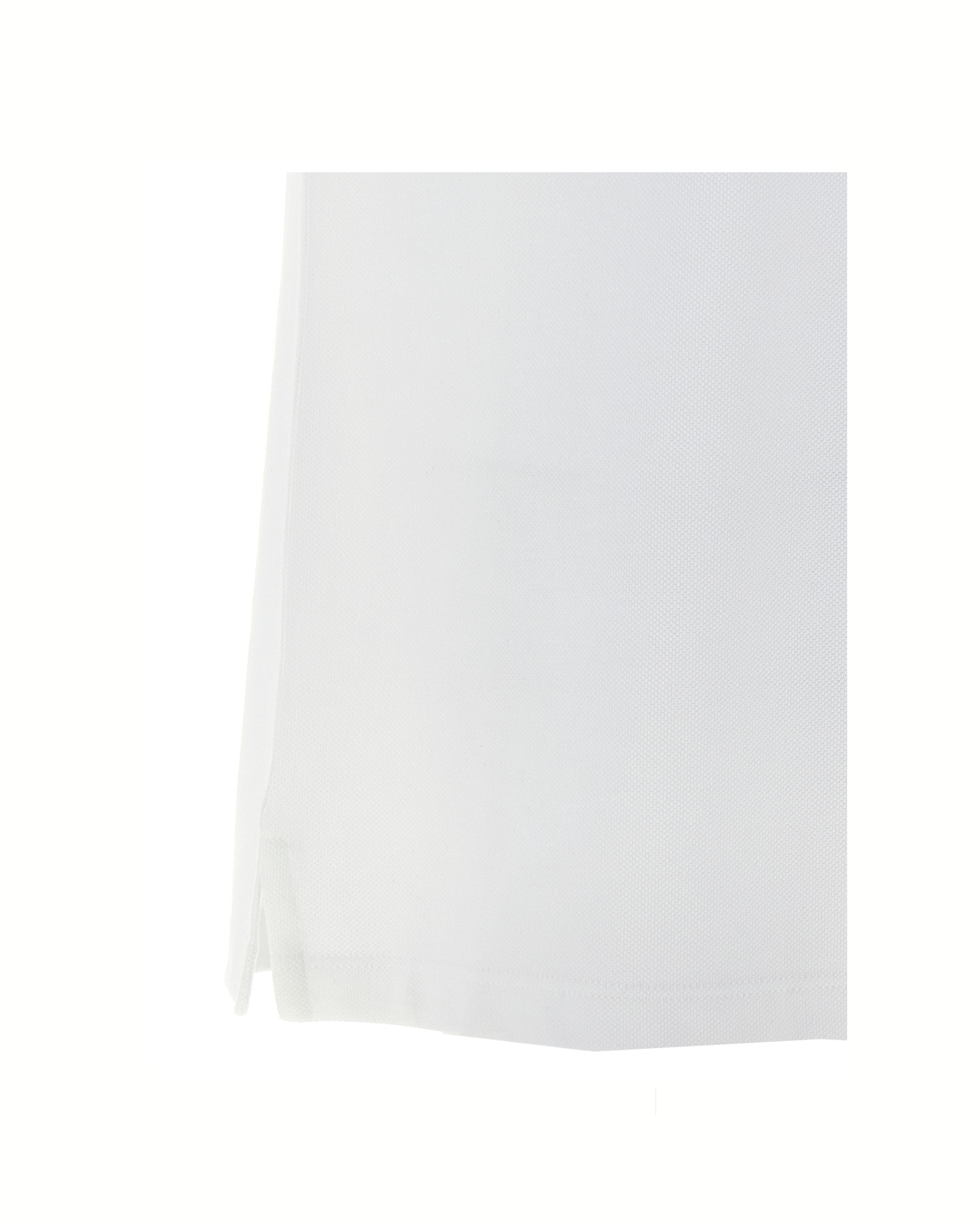 Alexander McQueen Logo Embroidered Polo Shirt White