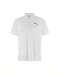 Alexander McQueen Logo Embroidered Polo Shirt White