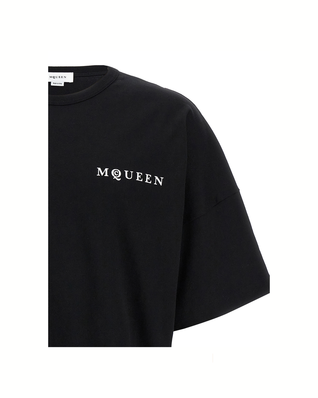 Alexander McQueen Logo Print Oversized T-Shirt