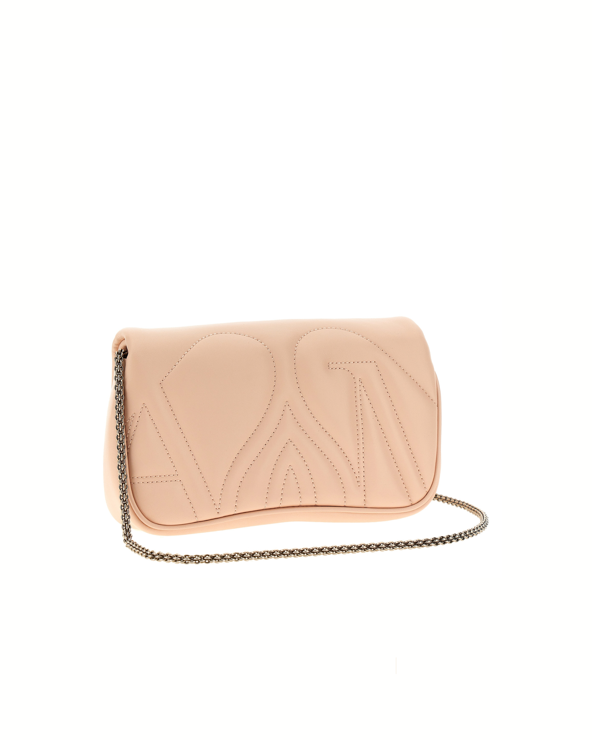 Alexander McQueen – The Mini Seal Crossbody Bag Beige