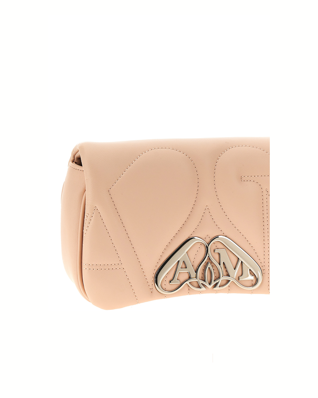 Alexander McQueen – The Mini Seal Crossbody Bag Beige