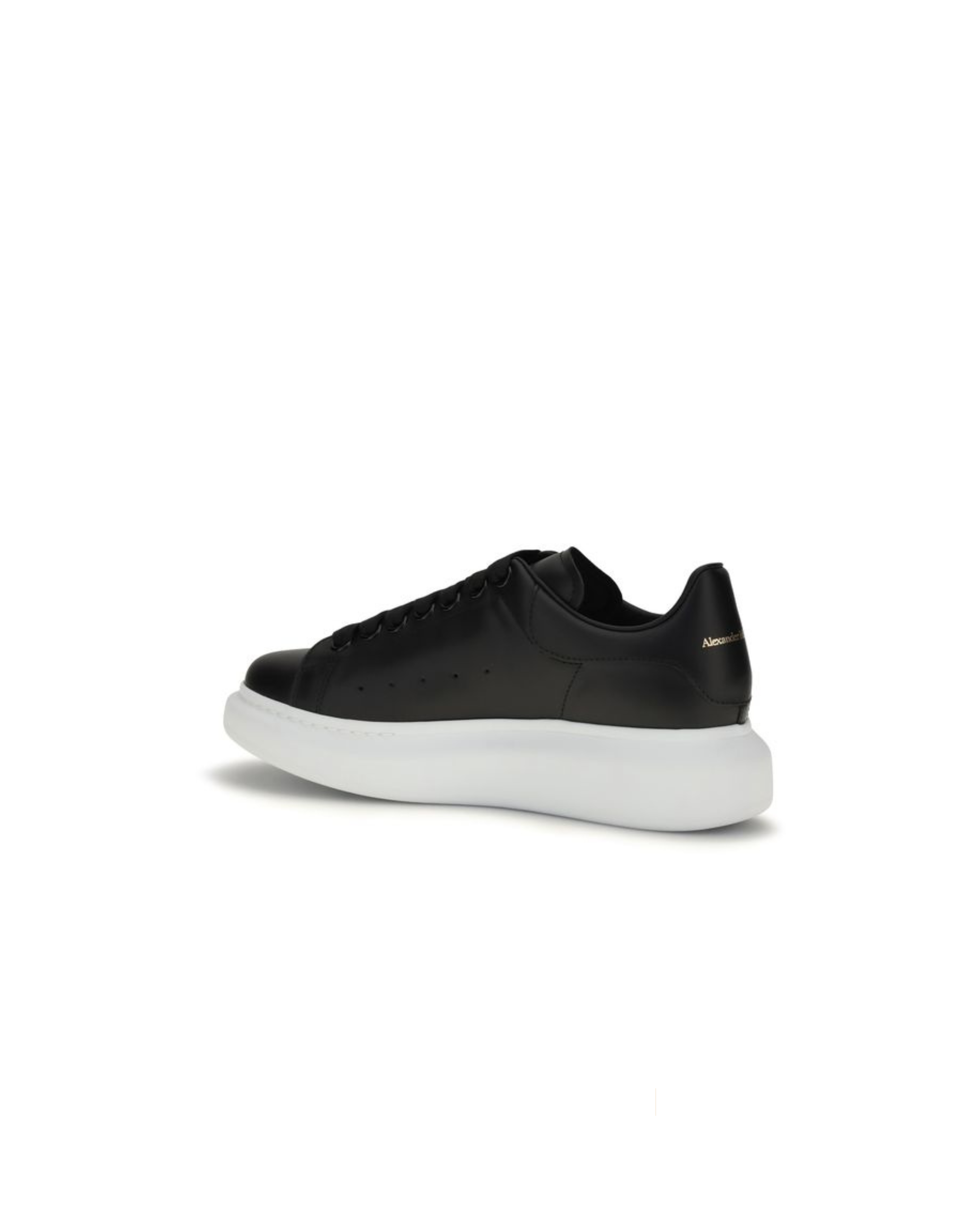 Alexander McQueen – Oversized Leather Sneakers Black & White