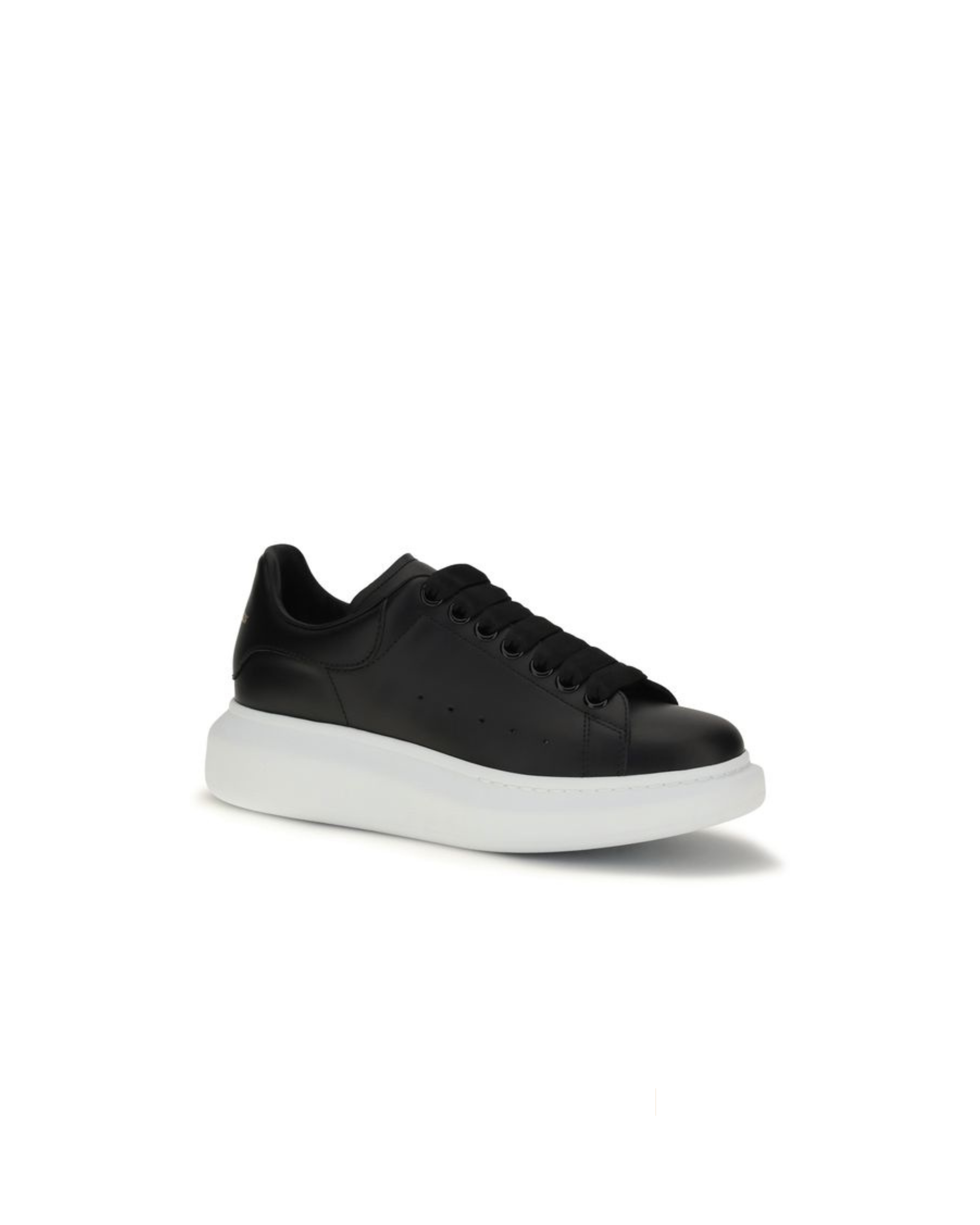 Alexander McQueen – Oversized Leather Sneakers Black & White