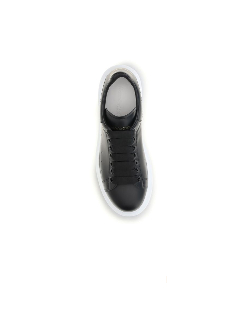 Alexander McQueen – Oversized Leather Sneakers Black & White